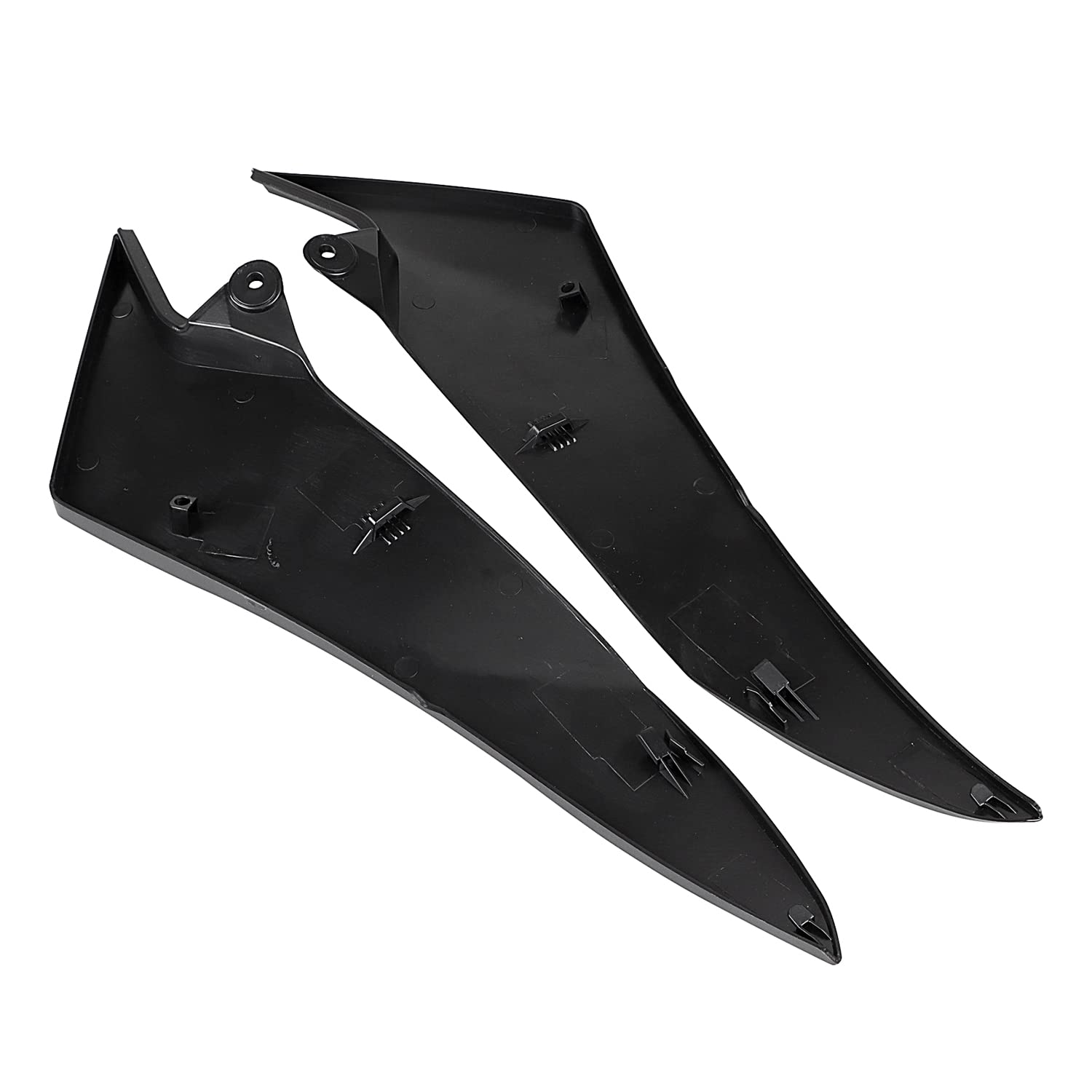 Nero Pannello di carenatura laterale del serbatoio del motociclo della copertura del serbatoio del gas per Y-amaha YZFR1 YZF R1 2009-2014