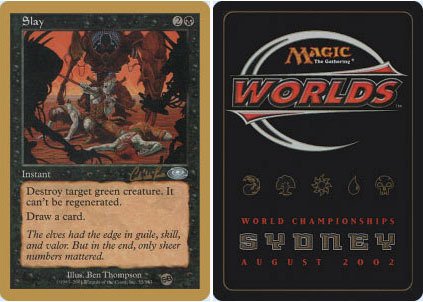 Magic The Gathering - Slay - World Championship Deck Singles