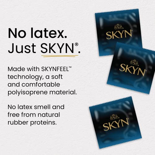 Image of SKYN Elite Condoms, Latex-Free, Lubricated | Ultra-Thin | Extra Lube | 12 Count | Pack of 2