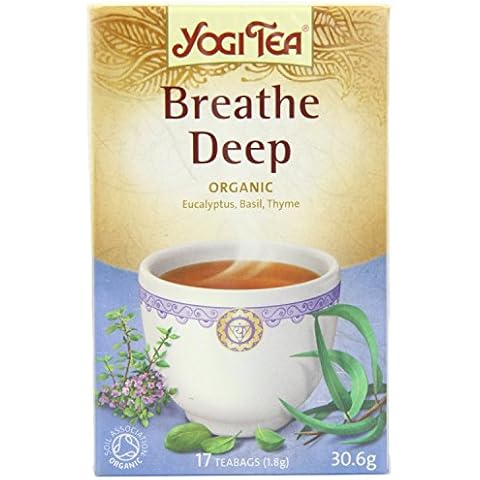 Yogi Tea Breathe Deep Organic 17 Bags Cover