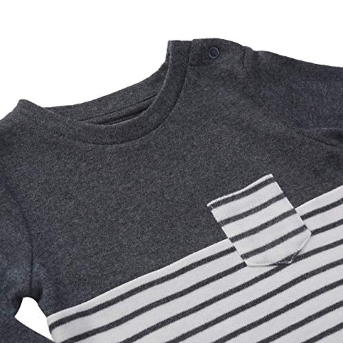 Image of Boy Clothes Fashion Long sleeve Shirt and Cotton Pants Set