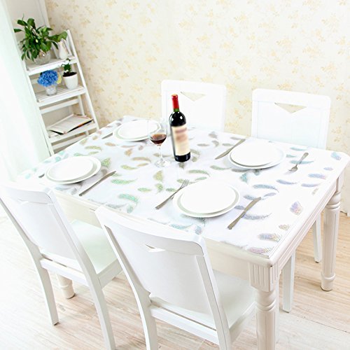 Nappe imperméable PVC MU de style européen pour table à manger et bureau