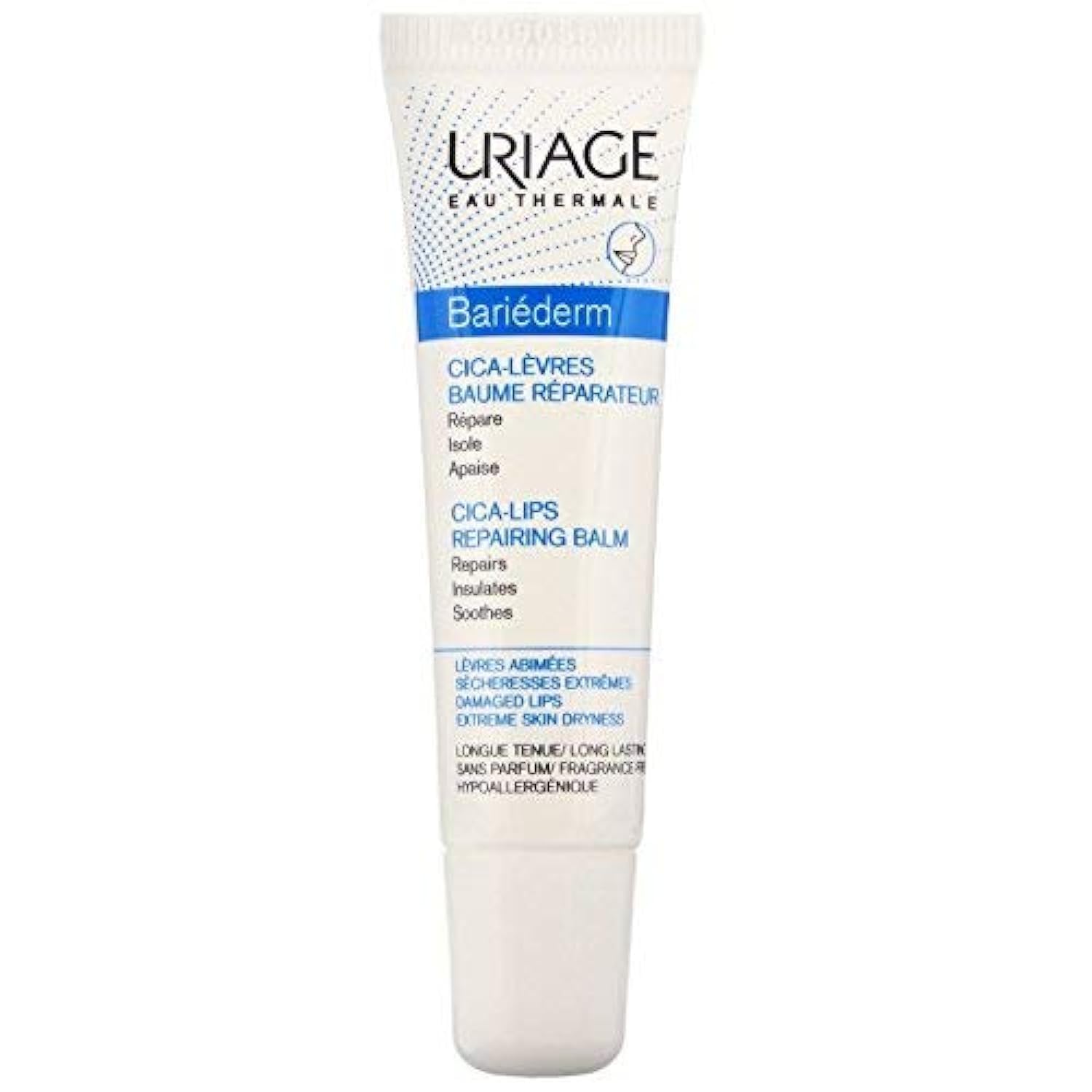 Uriage Eau Thermale Bariederm Cica-Levres Cica Lips Repair & Insulation Lip Balm