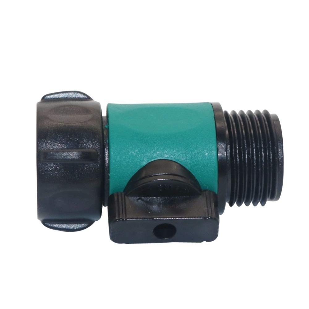 Adaptador de Conector de Manguera, 5 Uds., Válvula de Manguera de Jardín, Tubería de Grifo Compatible con Conector de 2 Vías de 3/4", Adaptador de Ajuste de Válvula, Herramienta, Suministros de Riego