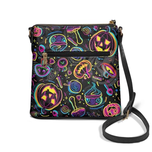 Image of Leather Purses for Women, Leather Hobo Bags for Women Travel Sling Purse Triple Zippered Pockets Shoulder Bag