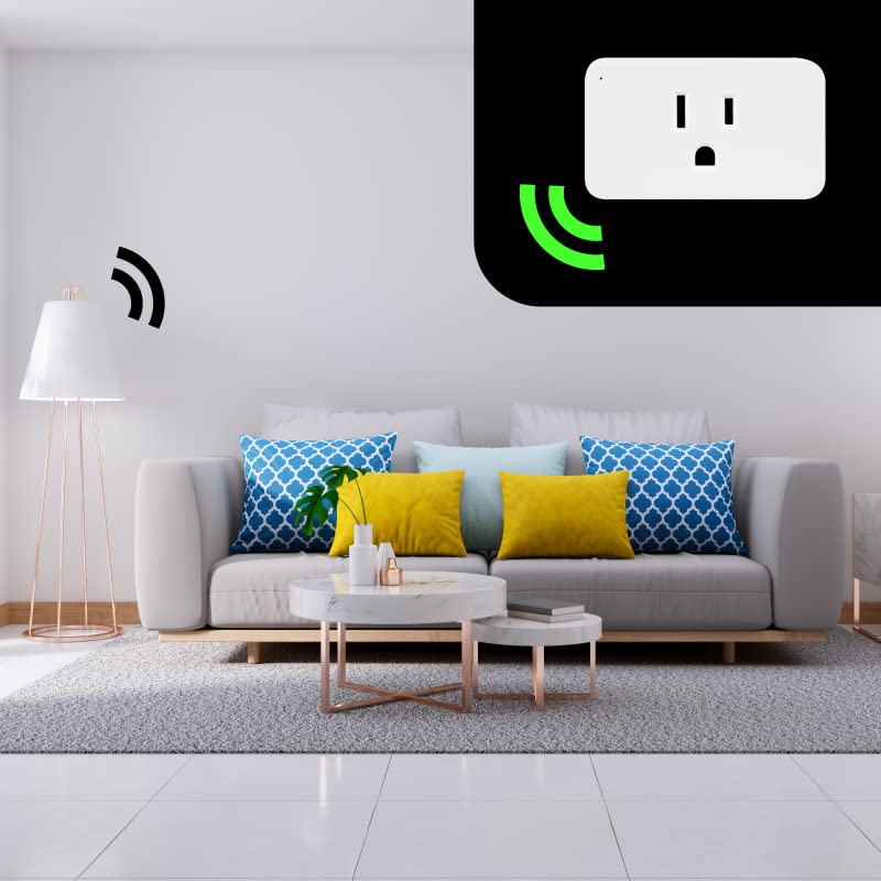 Zooz 800 Series Z-Wave Long Range Smart Plug ZEN04 800LR Hub Required Works with the Z-Box Hub Home — view 4