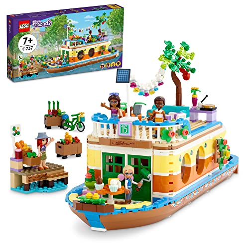Exclusive Discount 60% Price LEGO Friends Canal Houseboat 41702 Building Kit; Comes with 4 Mini-Dolls Including Mia and 1 Animal Toy; Birthday Gift for Kids Aged 7+ (737 Pieces) Exclusive Discount 60% Price LEGO Friends Canal Houseboat 41702 Building Kit; Comes with 4 Mini-Dolls Including Mia and 1 Animal Toy; Birthday Gift for Kids Aged 7+ (737 Pieces)