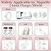 Flange Inserts 10PCS 13/15/17/19/21mm*2 Compatible with Momcozy S9/S9pro/S10/S12/S12pro/Spectra/Medela/TSRETE 24mm Breast Pump Shields/Flanges, Reduce 24mm Tunnel Down to Correct Size