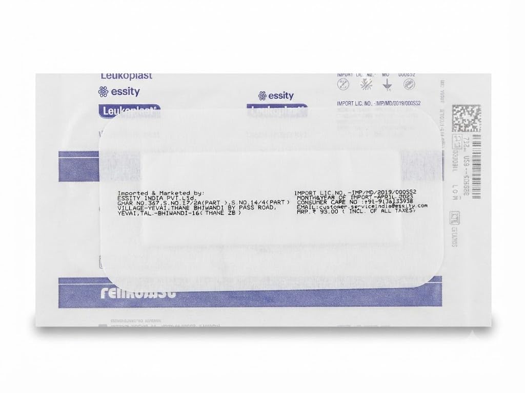 JOMED Leukomed Absorbent Wound Dressing,Size-8X15Cm,Pack Of 10 — Amazon image 2