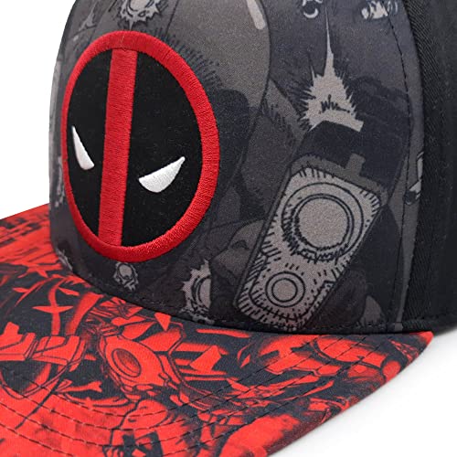 Image of Free Authority Deadpool Printed Multicolor Men Caps (Free Size)