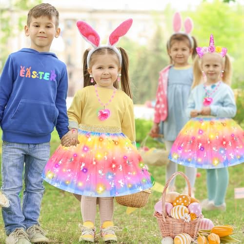 Vestido Princess para niñas 4-6 años con luces miniatura 3