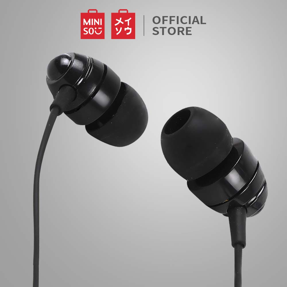 Wired Headset Miniso Earphones India Buy MINISO Stereo In-Ear Wired  Headphones With Microphone