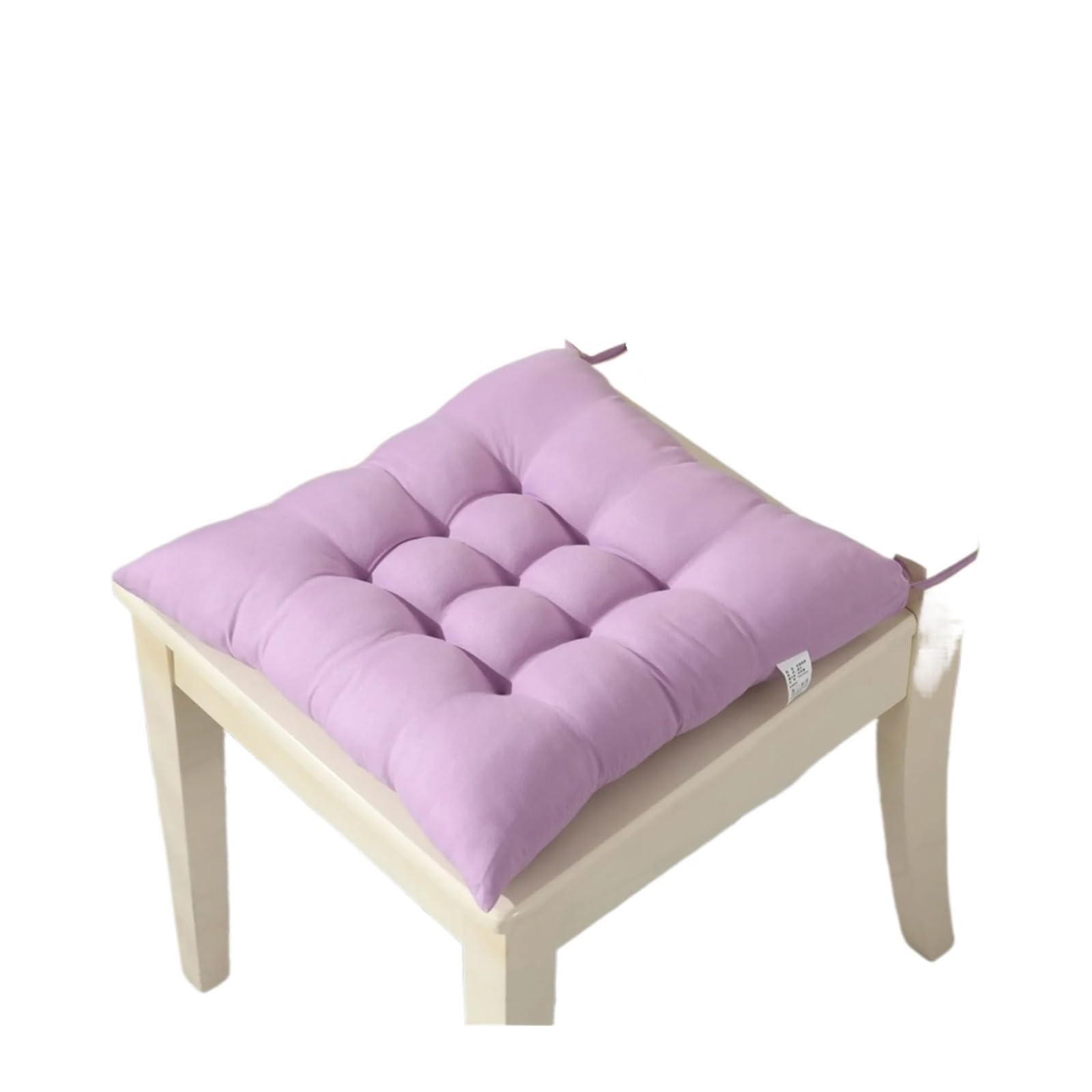 VMDVBNA chair cushions Solid Color Square Chair Soft Comfortable Seat Cushion Tie On Decor for home(Color4)