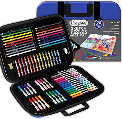 Crayola Mallette Croquis originale idée cadeau d'anniversaire créatif pour fille et garçon