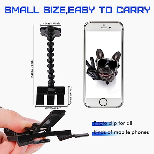 Vspek Cell Phone Cat and Dog Universal Selfie Stick, with 2 with Two Teasing cat Tassel Stick - Image 3