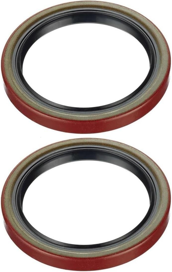 Front Axle Spindle Seal for Dodge W250 5.2L 4WD 1981 1982 1983 1984, for W300 3.7L 4WD 1975 1976 1977 1978, for W300 7.2L 4WD 1975 1976 1977 1978 Replaces# 24898, 471271, 2 Pack