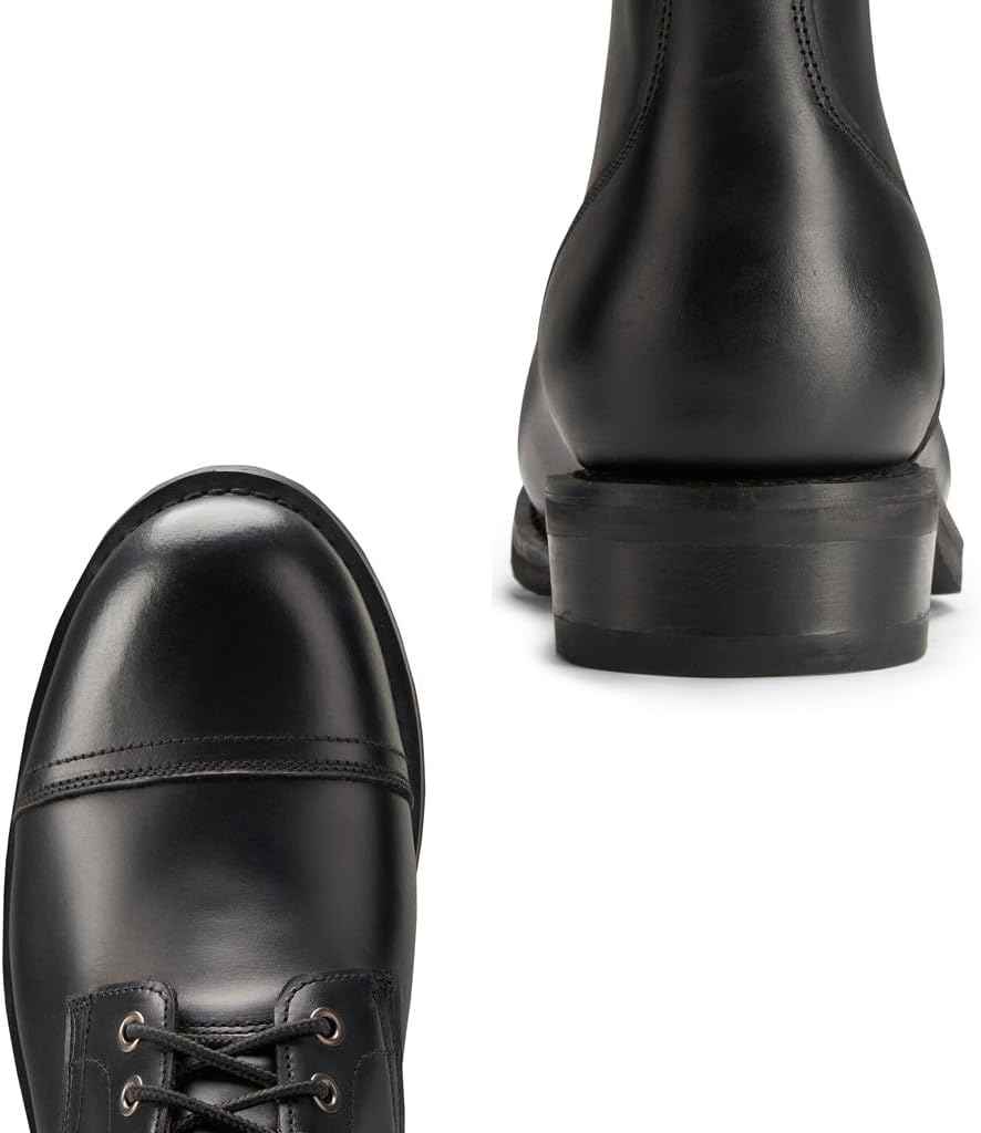 SUREWAY Men's 6" Mid-Top Work Boot - Genuine Leather, Classic Chukka Boots, Lace-Up Ankle Boot - Image 6