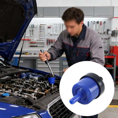 Alide 2 PCS Auto-Vakuum-Rückschlagventil PVC-Vakuum-Steuerventil 433862117 Kompatibel Mit Volkswagen T2 T3 T4 T5, Audi, Jetta