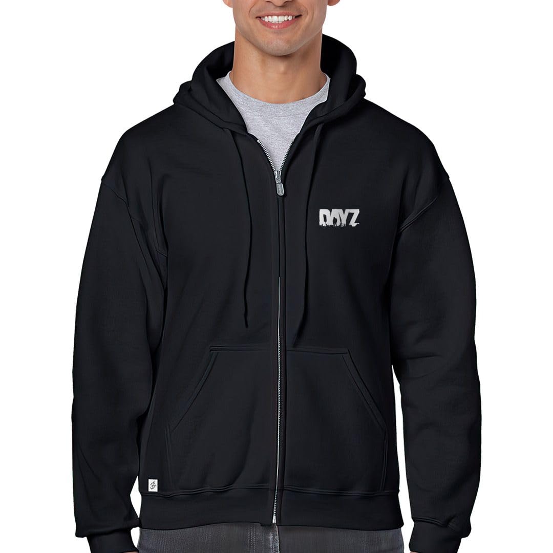 Bohemia Interactive DAYZ ORIGINAL ZIP-UP HOODIE Black