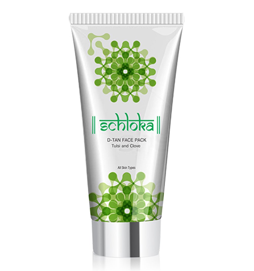 Modicare Schloka D-TAN FACE PACK Tulsi and Clove - 50ml