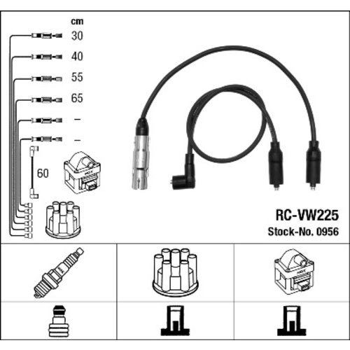 Preisvergleich Produktbild NGK 0956 Zündleitungssatz