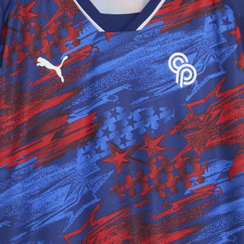 PUMA Unisex-Child Christian Pulisic 10 Passion Jersey, Elektro Blue- Red- White SS26, - image 2