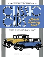 Classic Cars Adult Coloring Book #2 1944633758 Book Cover