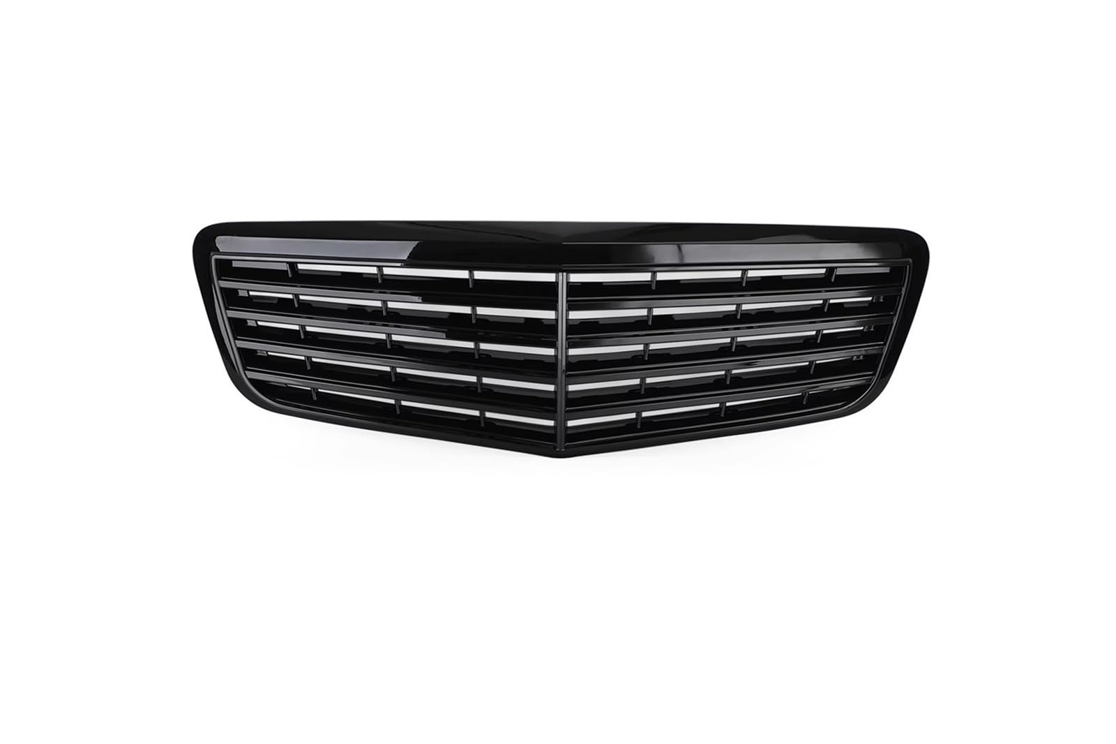Calandre W211 noir brillant pour Benz E350 E500 2007-2009 style AMG