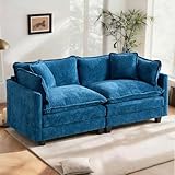 Confort exceptionnel : Doté d'une assise de 64 cm de profondeur et de mousse haute densité, ce canapé offre un confort incomparable. Le coussin double remplissage soulage la pression, tandis que les accoudoirs épais et amovibles renforcent la flexibilité. Que ce soit pour s'asseoir longtemps, se détendre ou recevoir des invités, il garantit un confort et un soutien durables.
