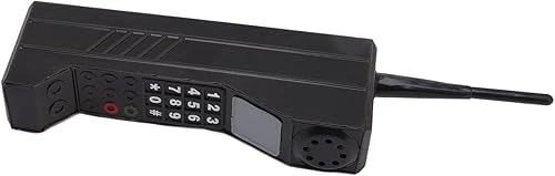 Adornos de teléfono móvil en ladrillo retro colorido hierro vibrante retro a prueba de goteo modelo de teléfono móvil anticuado aspecto elegante