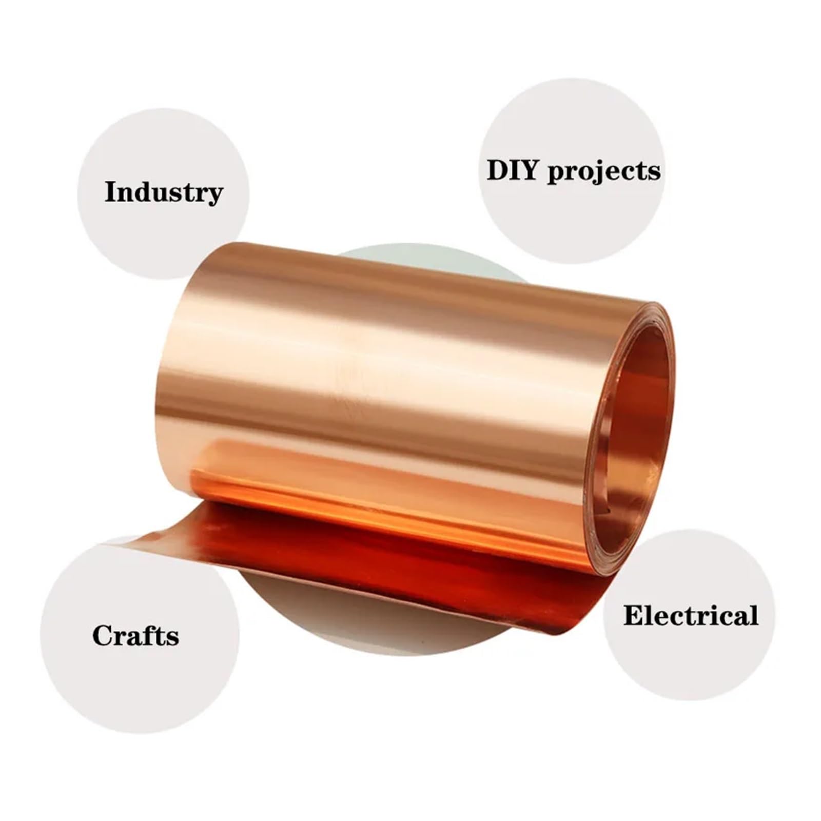 99.9% T2 Rotolo Di Lamiera Di Rame Striscia Di Rame Puro - Foto 10