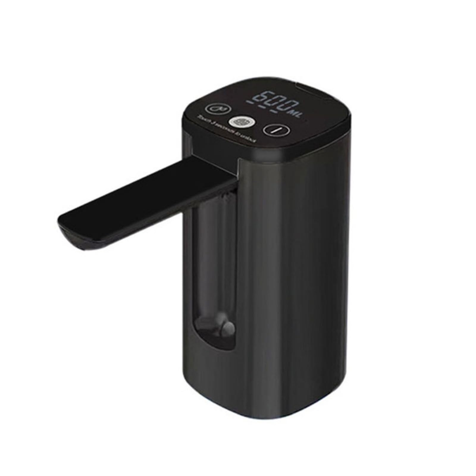 Water Bottle Pump, LED Display Water Bottle Pump Foldable Automatic Wine Dispenser