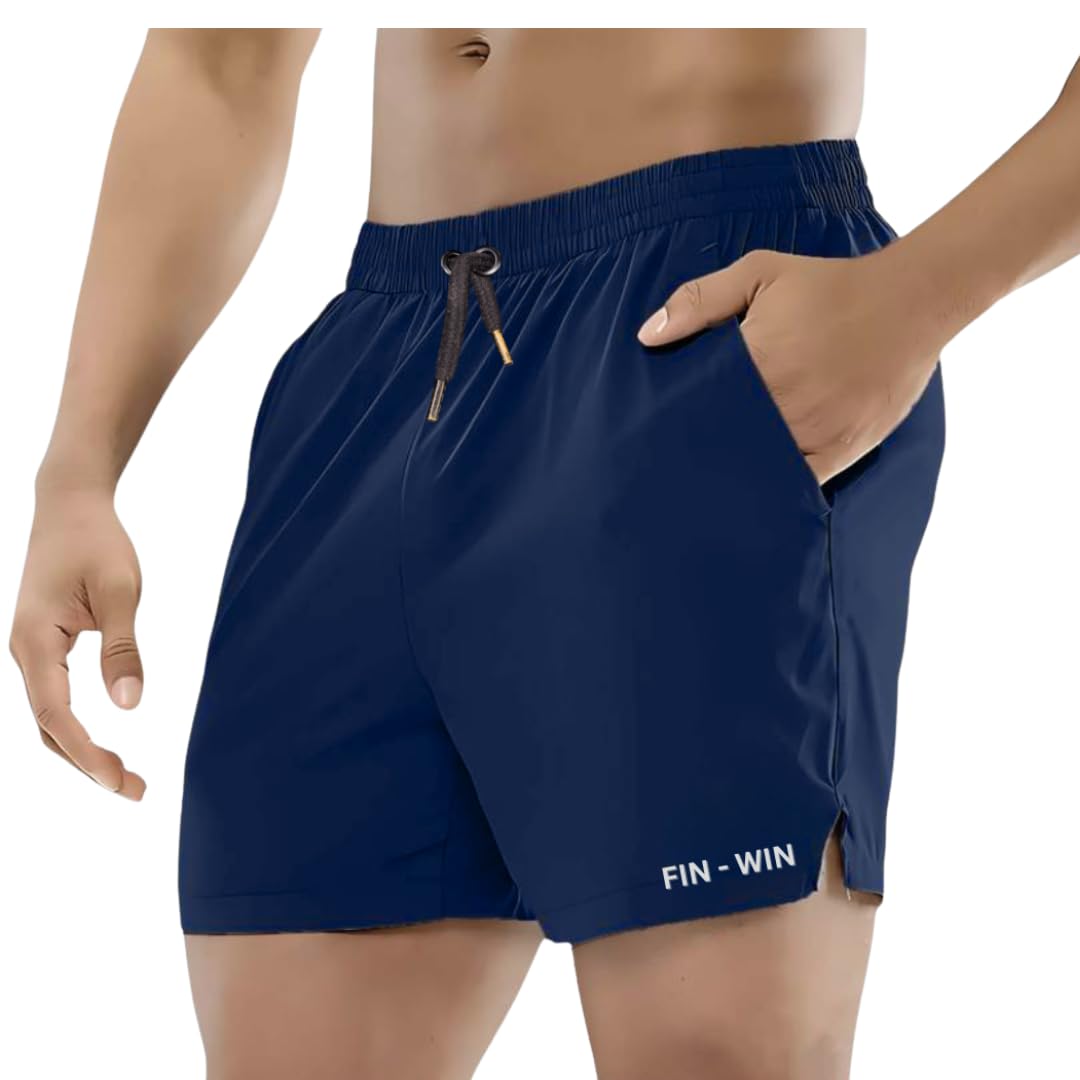Men’s Sports Shorts Quick Dry Running Gym Shorts with Pockets | Lightweight Breathable Workout Shorts | Elastic Waist Drawstring Active Training Shorts for Men | Regular Fit-picture-33