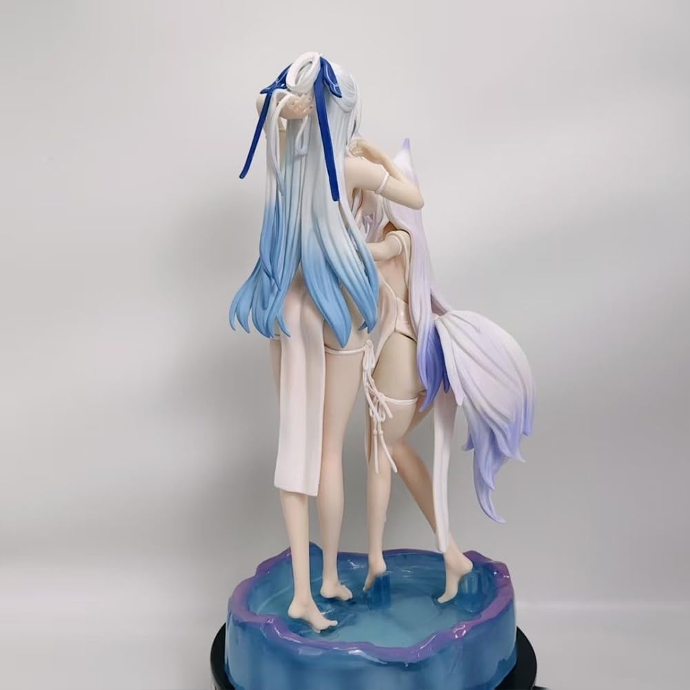 Figurka Jingliu Baiheng Anime dwuosobowy model duży rozmiar PCW model 30 cm kolekcje prezenty