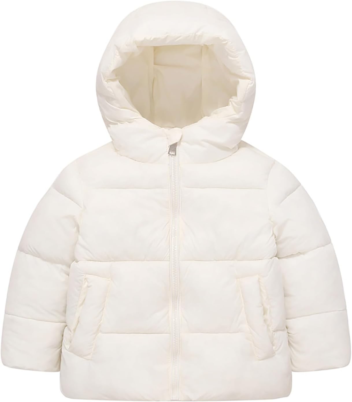 Boys Girls Winter Coat Lightweight Packable Hooded Puffer Jacket for Kids Toddler Water Resistant Padded Down Coat