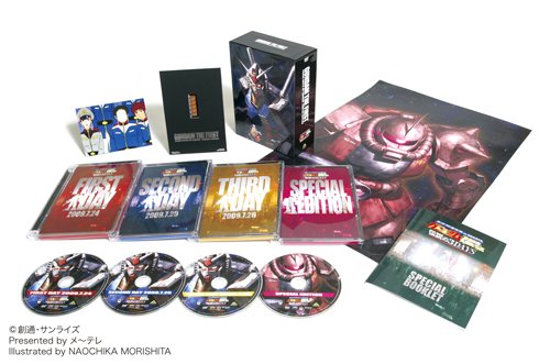 Seitan 30 Shunen Sai in NAGOYA Gundam The First Densetsu no 3 Days Eikyu Hozon Ban 4 DISC DVD [Limited Release]