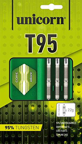 Unicorn Unisex Core Xl T95 Tungsten Soft Tip Darts, Green, Size 20G Uk #TOP1