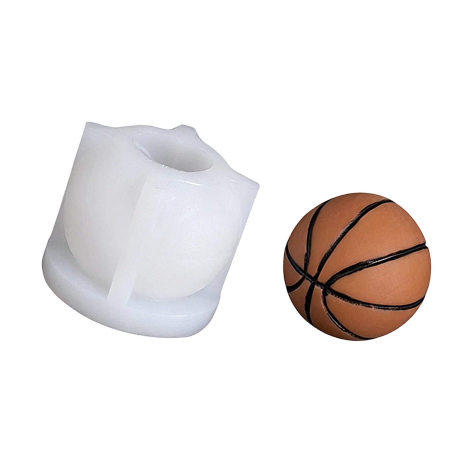 Yjcnelcr Silicone in Football Basketball Volleyball Shape for Craft Sports Ball
