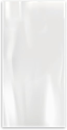 8NET - Bolsas de polietileno de polietileno de LDPE de grado alimenticio transparentes de grado alimenticio de 0.039 pulgadas (1000) de 1 mil, 1