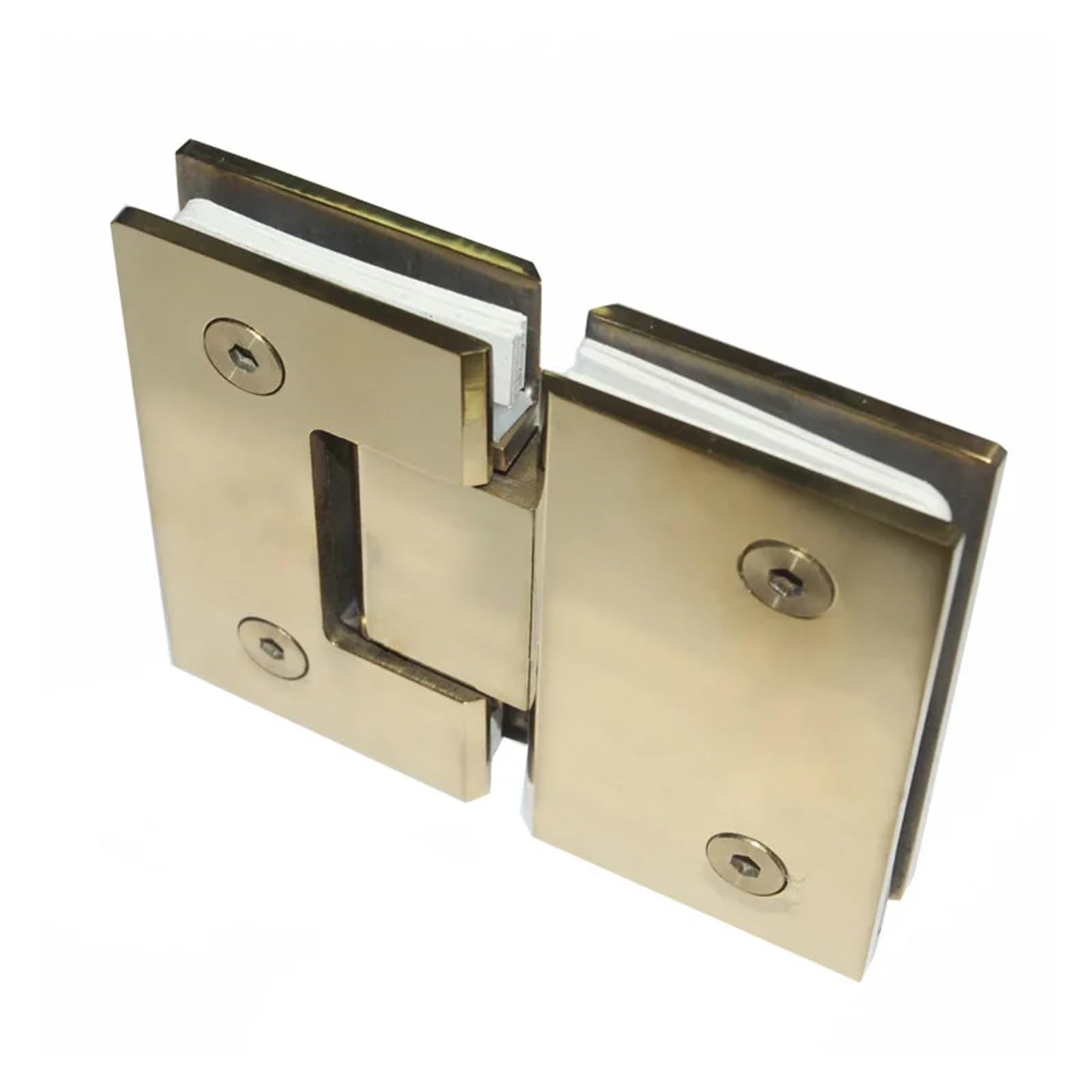 Bisagras de puerta vidrio for baño acero inoxidable(180°)