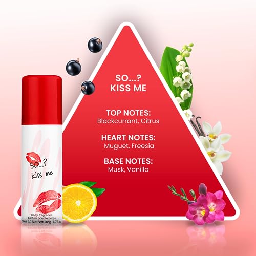So…? Womens Mini Galore Body Mist Body Spray Fragrance Gift Set 4 x 50ml - Image 5