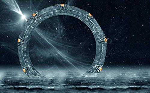 znwrr Puzzles, Stargate im Ozean Erwachsene Pappe Puzzle Bild, für Erwachsene Dekompression Spielzeug Kinder Bildung 1000 Stück 38x26cm Cover