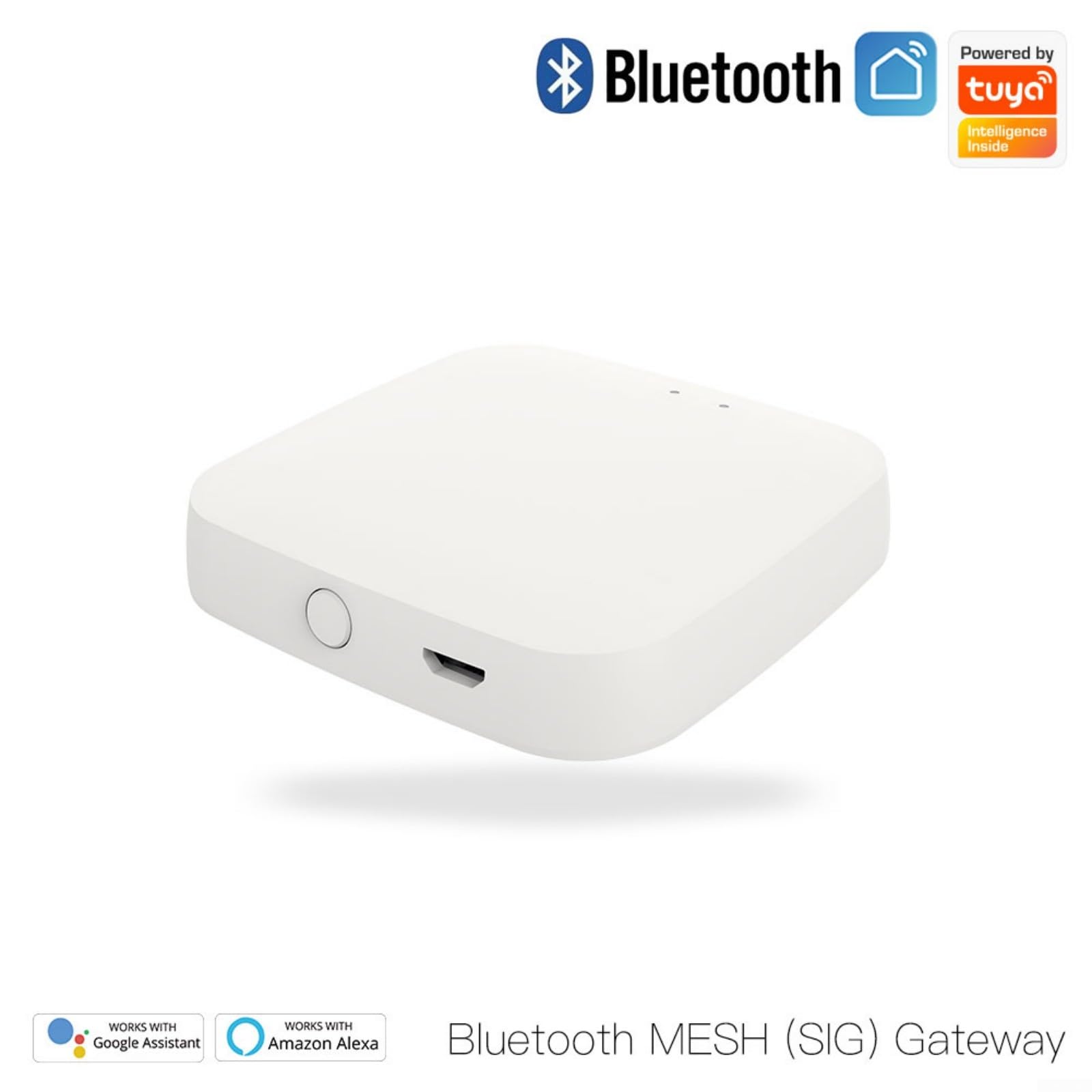 Puerta de enlace inalámbrica Smart WiFi para Tuya Bluetooth Smart MESH SIG Smart Gate Way Hub Bridge Wit para Smart Life APP 2.4G