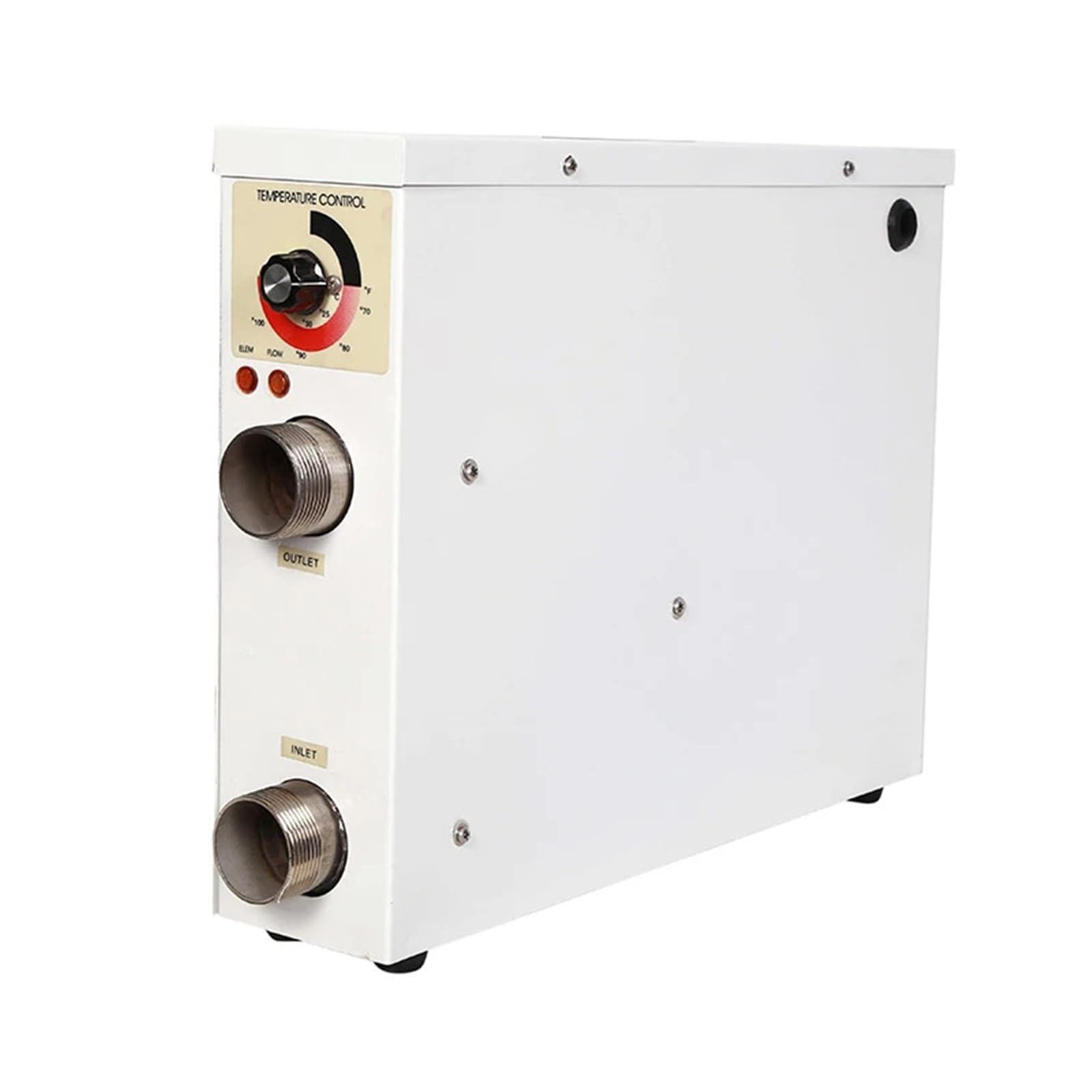 Pompe à Chaleur électrique for Piscine, Chauffe-Eau Haute efficacité avec Bouton de réglage for baignoires et spas pour Spa, Baignoire(Model A,5.5KW)