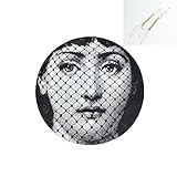 Beccalame Decorative Plates Handmade Ceramic Ornament for Home&Office Wall Decors (with Hanger) (F8)