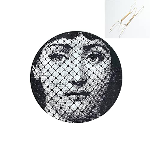 Beccalame Decorative Plates Handmade Ceramic Ornament For Home&Office Wall Decors (With Hanger) (F8) #TOP10