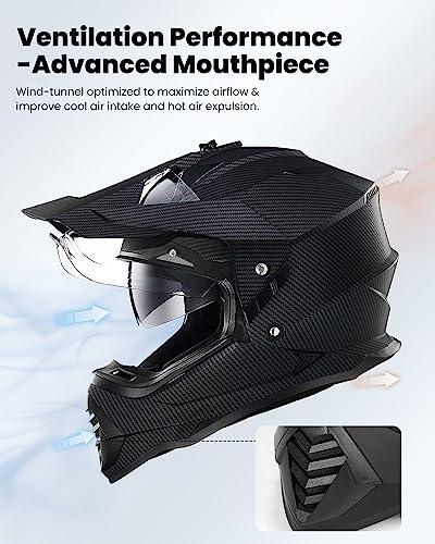 ILM Dual Sport Adventure Helmet WS902