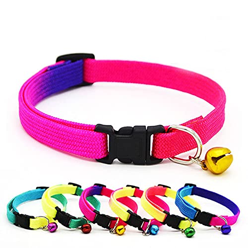 Sniffr ® Double Shade Bell Collar | Adjustable Puppy and Cat Collars with Buckle Safety Neck (B09CCWLFGK) Amazon Price History, Amazon Price Tracker