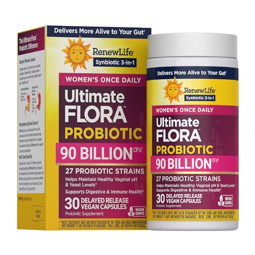 Renew Life Ultimate Flora Womens Probiotics 90 Billion CFU