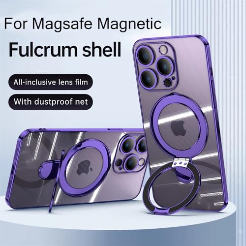 Coque iPhone 15 compatible MagSafe transparente avec anneau magnétique - 2
